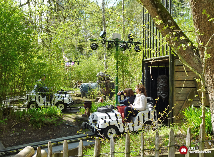 Safari-Jeeps - Ausfahrt Nashorn Transportbox