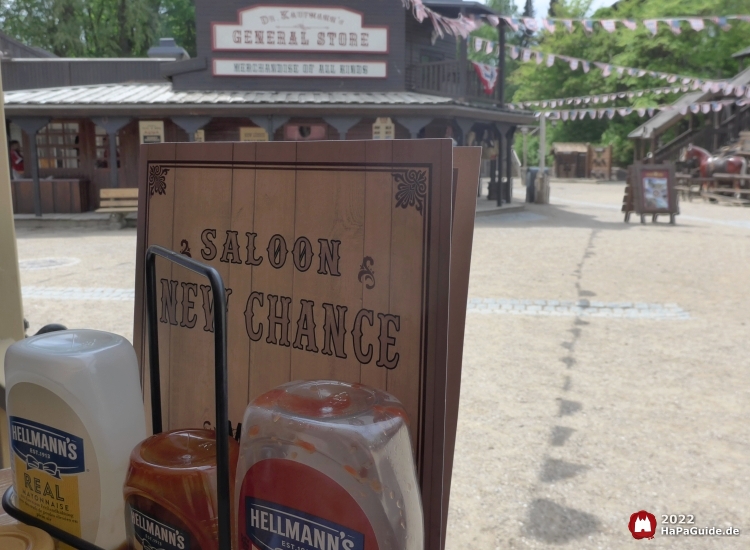 Saloon New Chance - Speisekarte