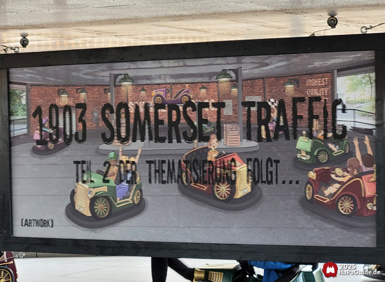 1903 Somerset Traffic - Hinweis auf Teil 2 der Thematisierung