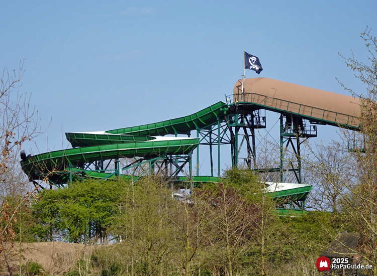 Störtebekers Kaperfahrt - Kanal mit Wendungen