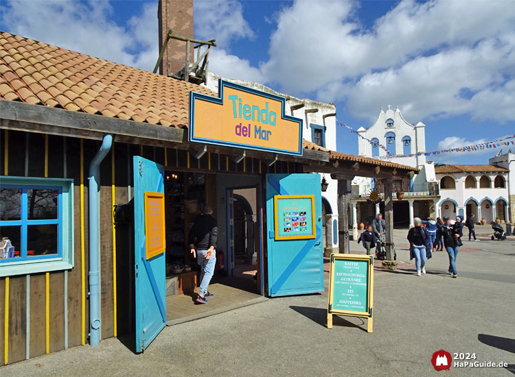 Tienda del Mar - Geöffnete Tür Plaza del Mar