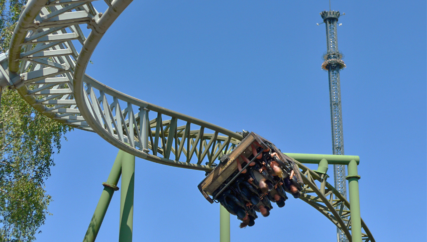 Die Top Rides im Hansa‑Park Flucht von Novgorod und Highlander