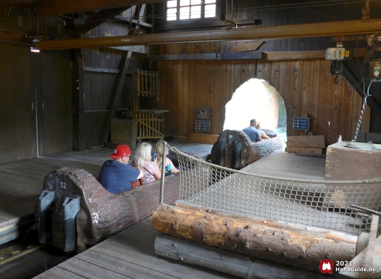 Wildwasserfahrt - Der Wasserwolf am Ilmensee - Station Sägewerk