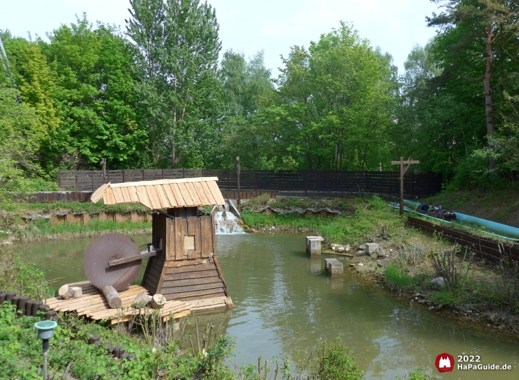 Wildwasserfahrt - Der Wasserwolf am Ilmensee - Stausee Sägeblatt