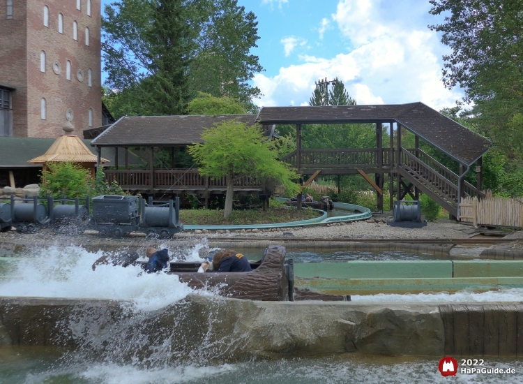 Wildwasserfahrt - Der Wasserwolf am Ilmensee - Splash