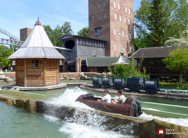 Wildwasserfahrt - Der Wasserwolf am Ilmensee - Splash