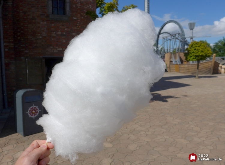 Zuckerwatte am Krantor von Danzig - Zuckerwatte